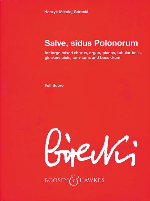 Salve, sidus Polonorum op. 72 (score)