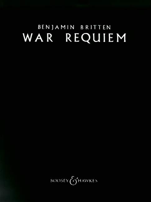 War Requiem op. 66 (vocal/piano score)