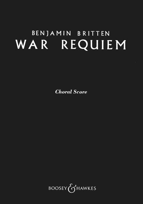 War Requiem op. 66 (choral score)
