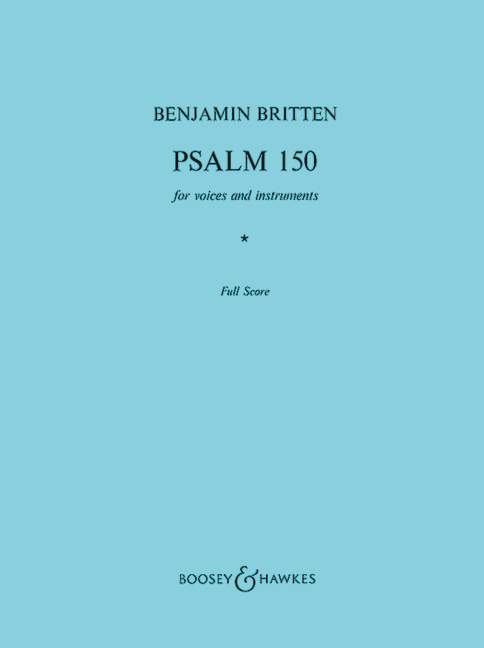 Psalm 150 op. 67 (score)