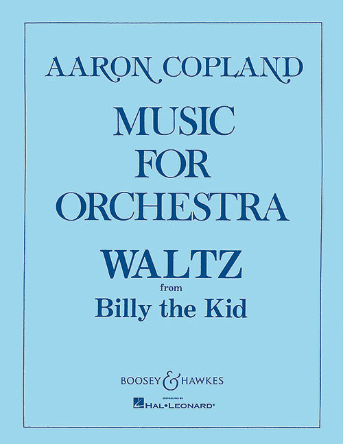 Waltz from Billy the Kid (Orchestra), Score & Parts