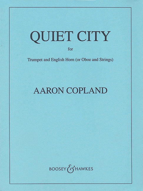 Quiet City (score and parts)