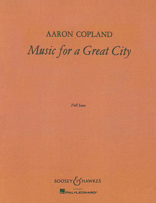 Music for a Great City (score)