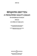 A Midsummer Night's Dream (study score)