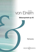 Bläserquintett op. 46 (study score)