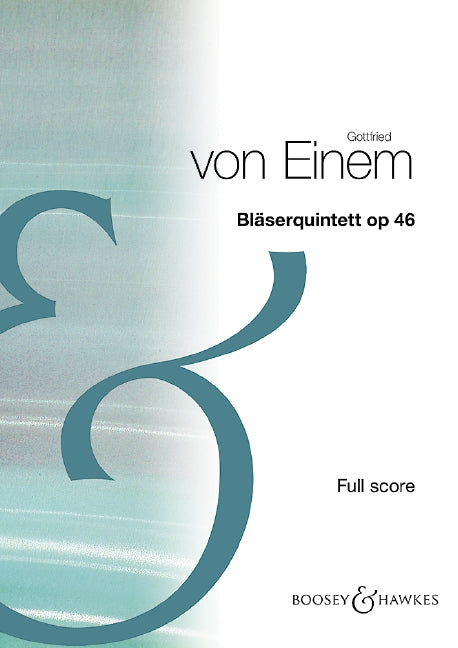 Bläserquintett op. 46 (study score)