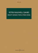 Eight Songs for a Mad King (study score)