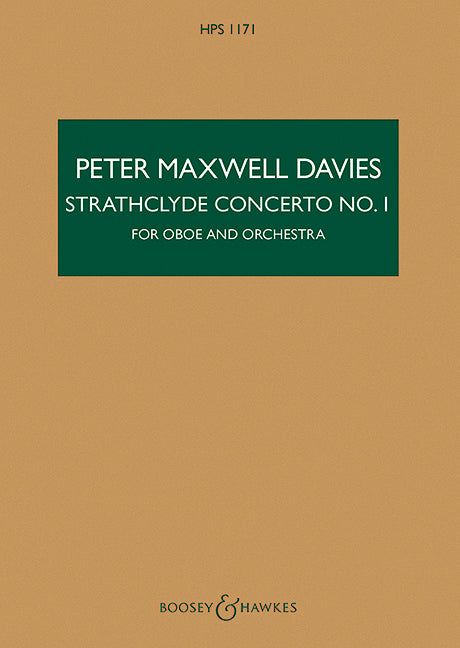 Strathclyde Concerto No. 1 (study score)