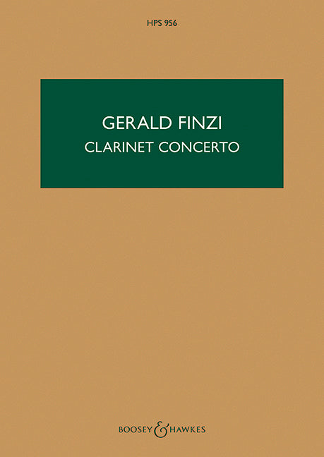 Clarinet Concerto (study score)