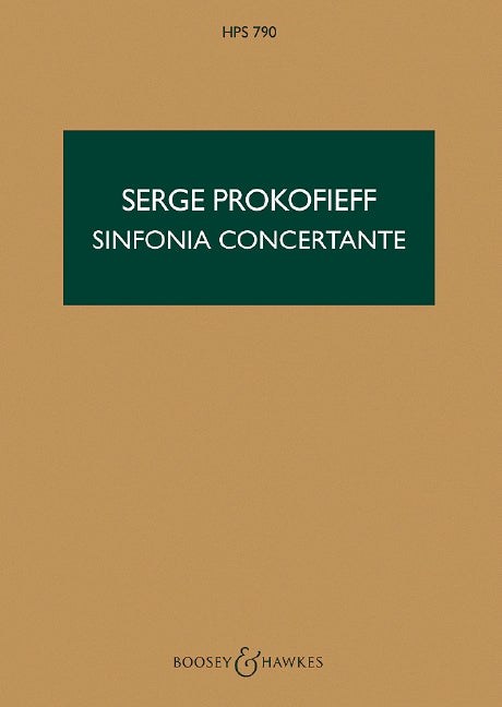 Sinfonia Concertante op. 125 study score)