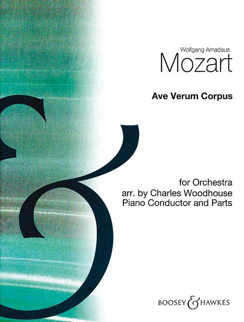 Ave Verum Corpus (piano score and parts)