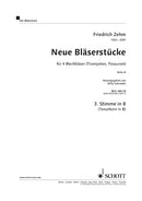 Neue Bläserstücke (3. Stimme in B (Trompete, Flügelhorn in B) part)
