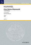Eine kleine Blasmusik (score)