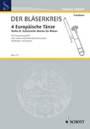4 Europäische Tänze (score)