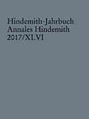 Hindemith-Jahrbuch, Vol. 46