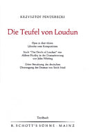Die Teufel von Loudun（リブレット）