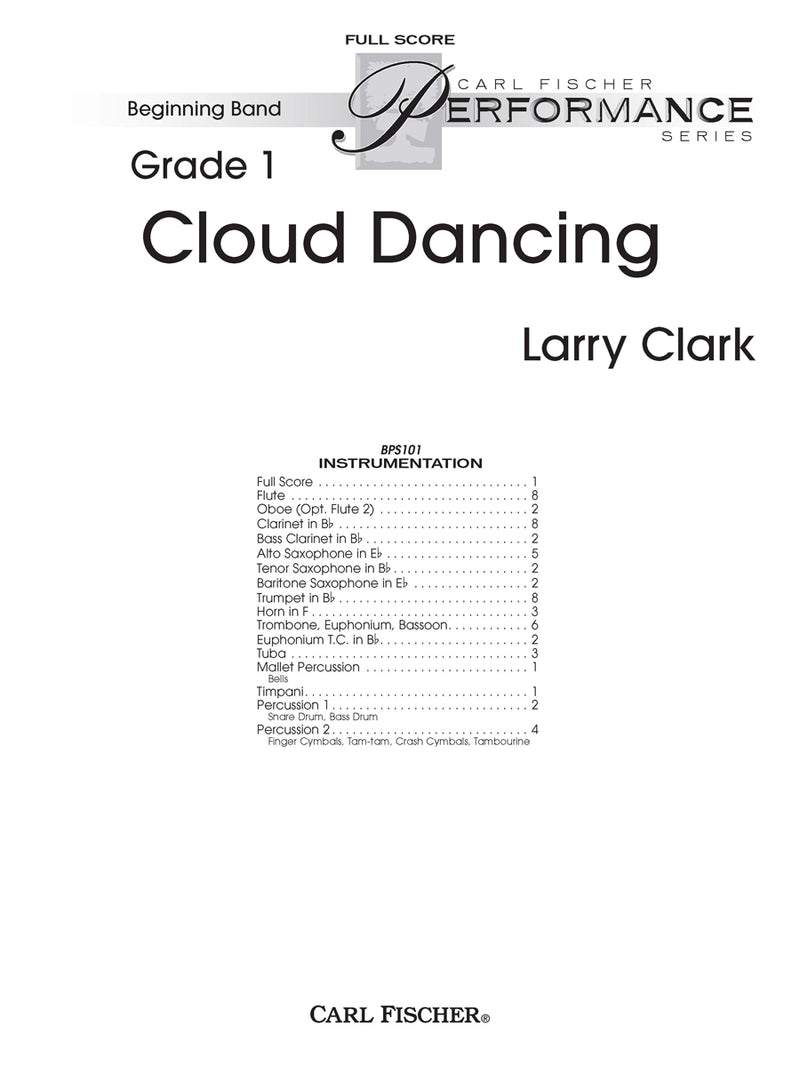 Cloud Dancing (Study Score)