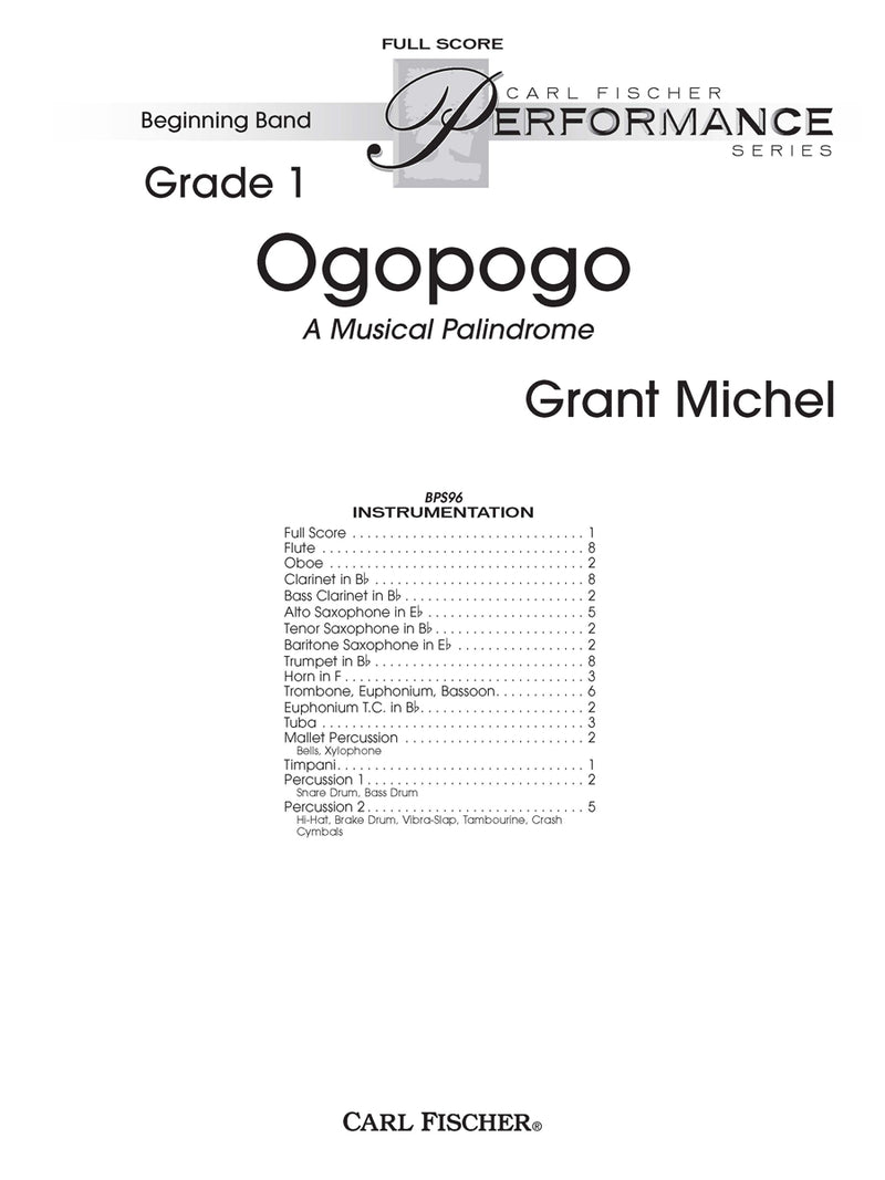 Ogopogo (Study Score)