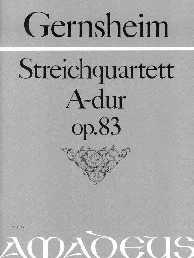 Quartett A-Dur op. 83