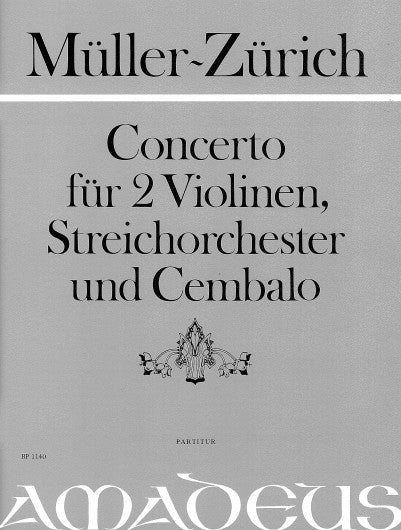 Concerto for 2 solo Violins Op. 61 (score)