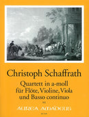 Quartett (flute, violin, viola, basso continuo)