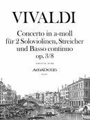 Concerto a-Moll op. 3/8 RV 522 (score)