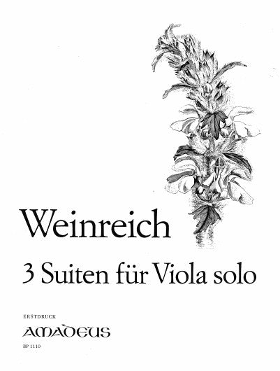 3 Suites for Viola solo