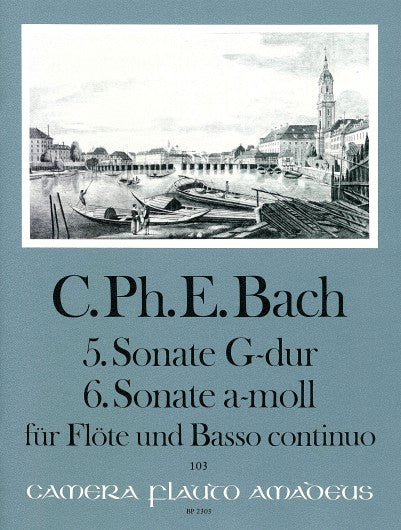Sonata Nr. 5 G-Dur & Nr. 6 a-Moll Wq 127/128