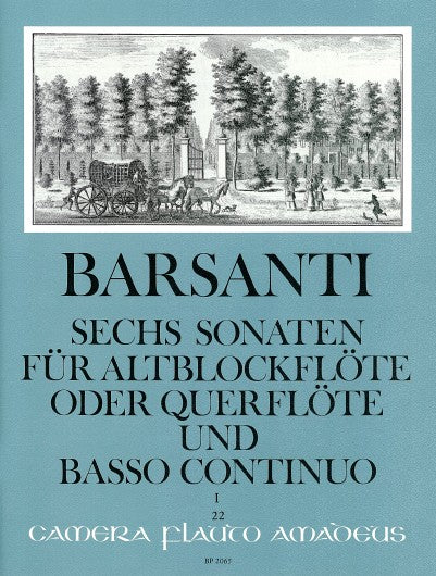 6 Sonaten Op. 1 Vol. 1: 1-3