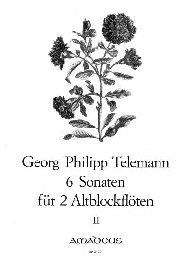 6 Sonaten (2 Treble Recorders), Vol. 2