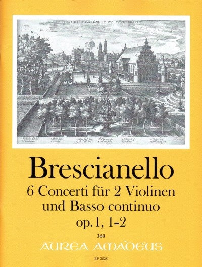 6 Concerti für 2 Violinen und Basso continuo op. 1/1-2