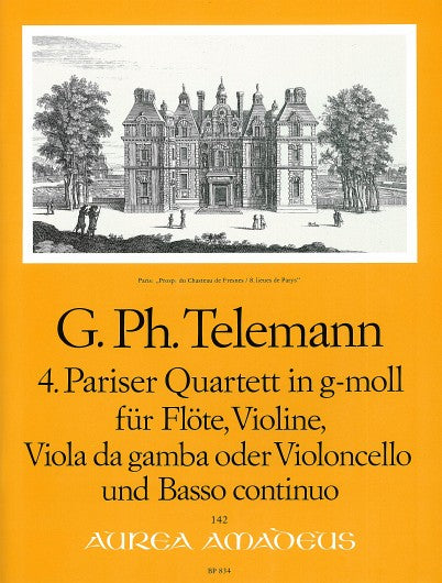 4. Pariser Quartett g-Moll TWV 43:g1