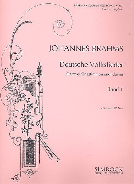 Deutsche Volkslieder, vol. 1 [2 medium voices and piano]