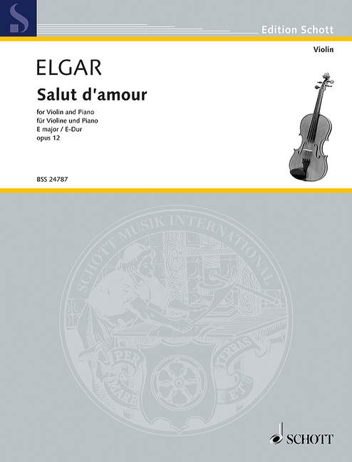 Salut d'amour op. 12/3 (Violin & Piano)