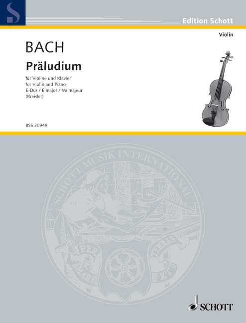 Präludium E-Dur BWV 1006