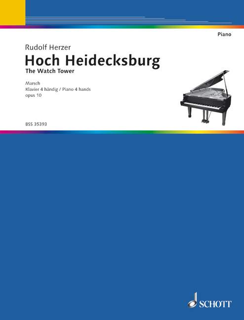 Hoch Heidecksburg op. 10 (Piano, 4 hands)