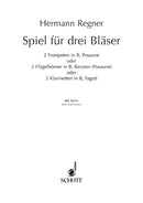 Spiel für 3 Bläser