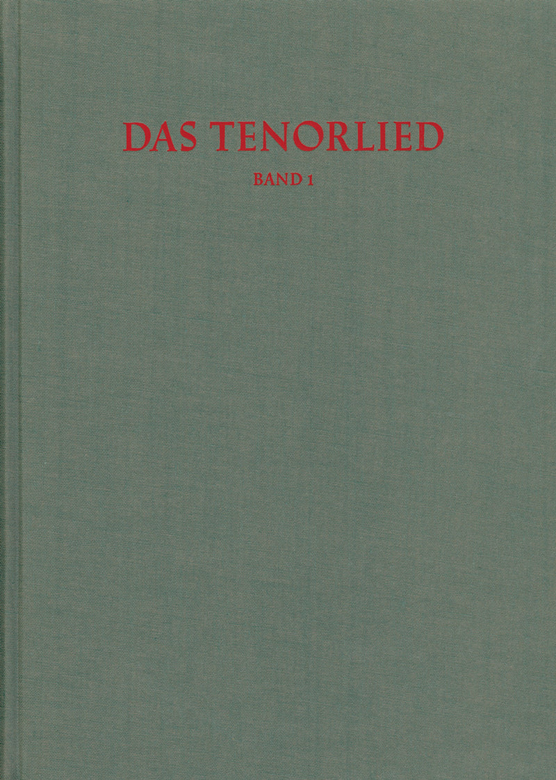 Das Tenorlied, vol. 1