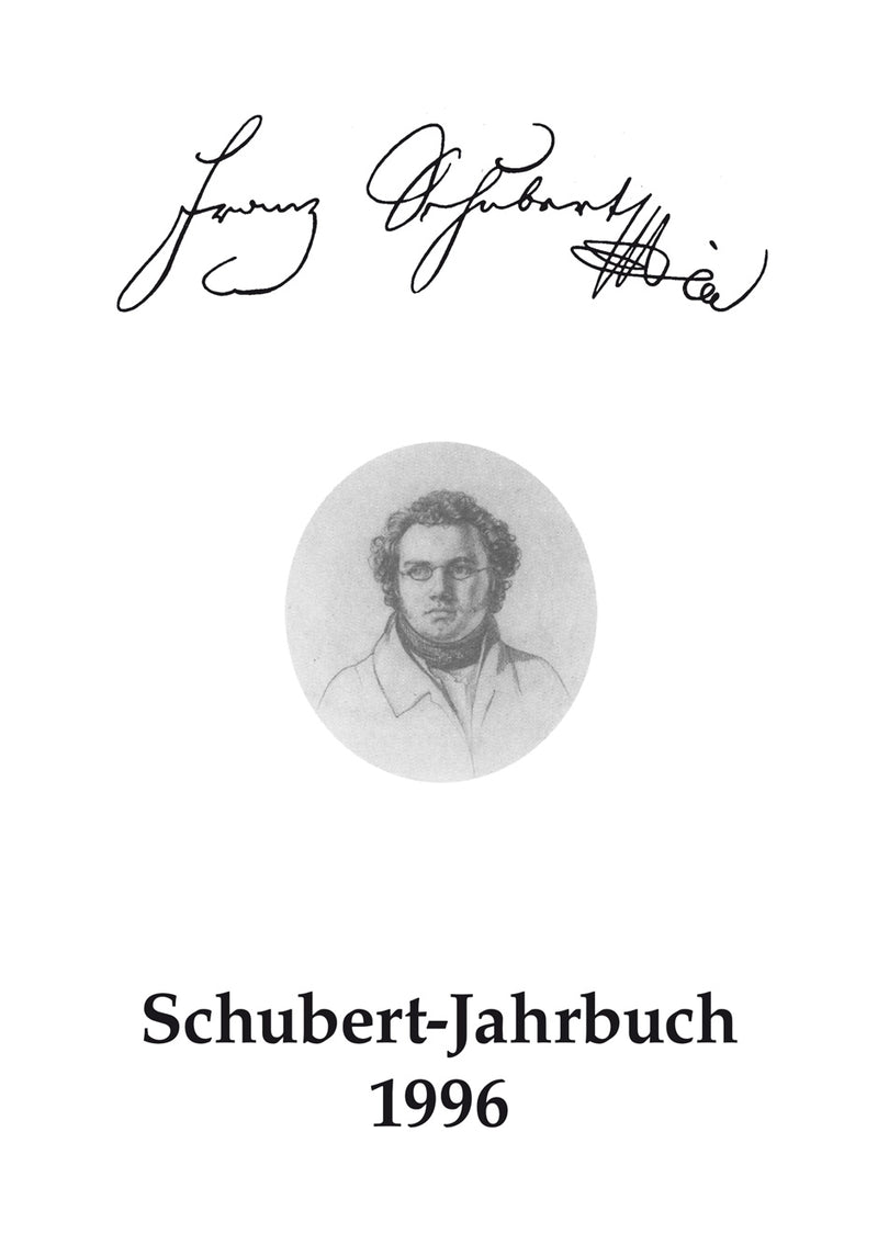 Schubert-Jahrbuch 1996 -Berichte der Tagung "Schubert-Aspekte", Xanten 1995-