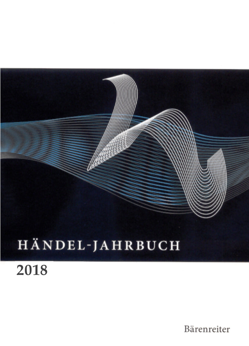 Händel-Jahrbuch 2018, 64. Jahrgang