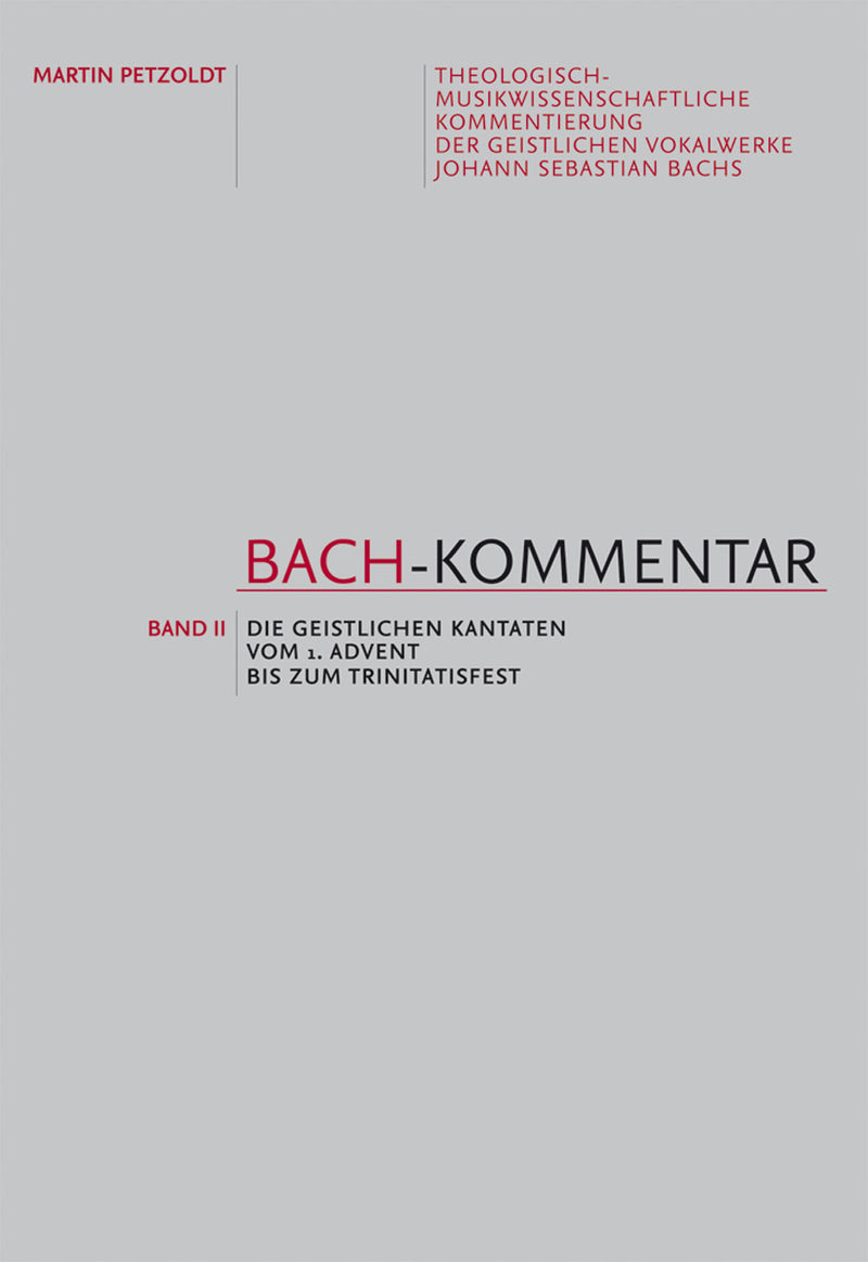 Bach-Kommentar, vol. 2