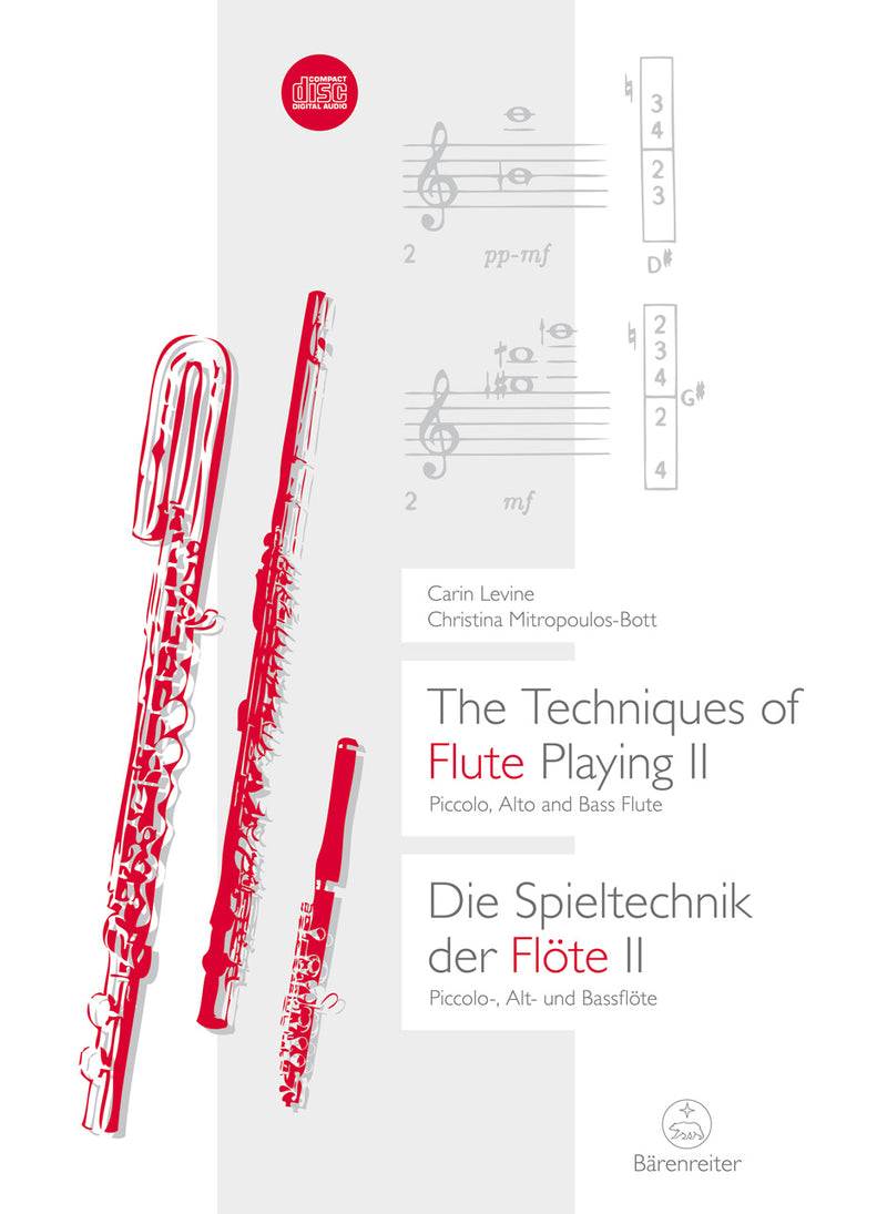 The Techniques of Flute Playing / Die Spieltechnik der Flöte, vol. 2