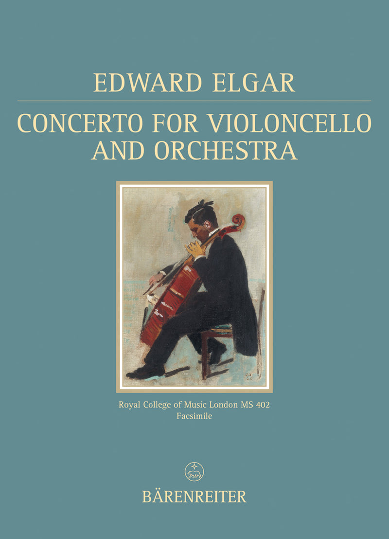 Concerto for Violoncello and Orchestra E minor op. 85 [facsimile]