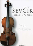 シェフチーク：ヴァイオリン教本 op. 3：40の変奏曲 (Bosworth)