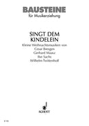 Singt dem Kindelein