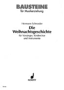 Die Weihnachtsgeschichte (score)