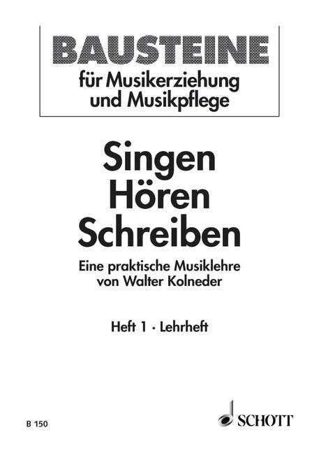 Singen - Hören - Schreiben Book 1 (method)