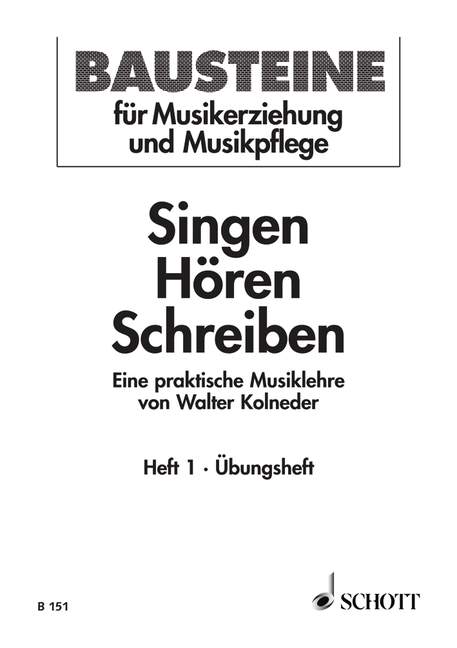 Singen - Hören - Schreiben Book 1 (student's book)