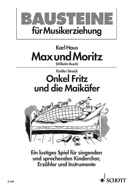 Max und Moritz, Fünfter Streich: Onkel Fritz und die Maikäfer