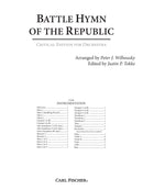 Battle Hymn of The Republic, arr. Orchestra (Score Only)